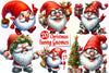 Rock Gnomes Clipart Bundle