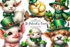 St Patrick's Day Farm Clipart Bundle 2