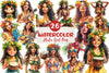 Hula Girl Clipart Bundle