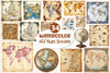 Old Maps Designs Clipart Bundle 2
