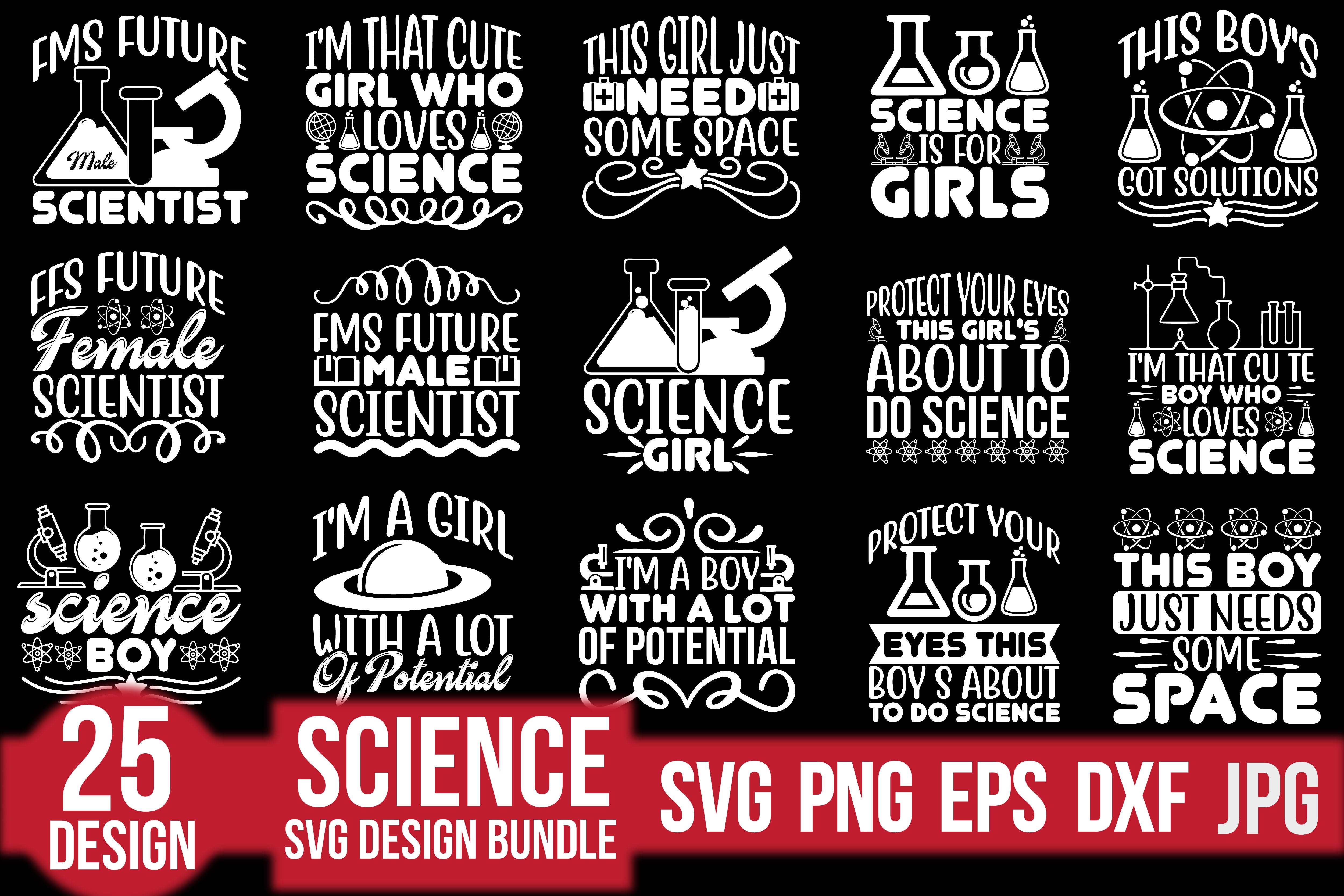 Science SVG Bundle 3