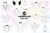 Ghost Angel Clipart Bundle