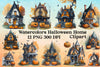 Halloween Home Clipart Bundle