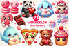 Kawaii Valentine's Day Clipart Bundle