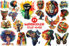 Black Month Clipart Bundle