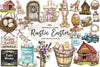 Rustic Easter Day Clipart Bundle 1