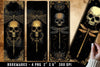 Skull Dragonfly Bookmark