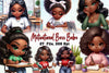 Motivational Boss Babe Black Woman Clipart Bundle