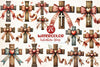 Valentine Cross Clipart Bundle