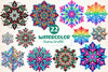 Christmas Snowflake Clipart Bundle