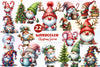 Christmas Gnome Clipart Bundle 4