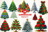 Christmas Tree Clipart Bundle 3