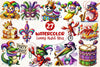 Funny Mardi Gras Clipart Bundle 2
