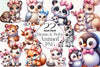Mama And Baby Animal Clipart Bundle