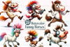 Horses Cute Horse Clipart Bundle