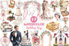 Retro Wedding Day Clipart Bundle
