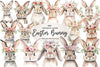 Easter Bunny Easter Clipart Bundle 1