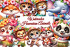 Hawaiian Hawaiian Dancing Clipart Bundle