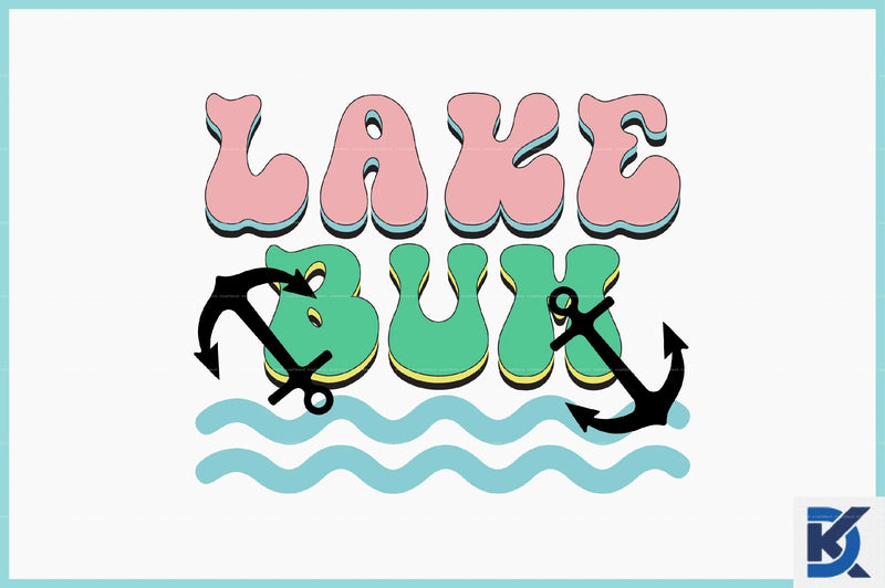 Retro Lake SVG Bundle - CraftNest - Digital Crafting and Art