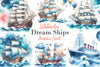 Dream Ships Clipart Bundle