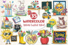 Spring Teacher School Clipart Bundle 2