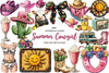 Summer Cowgirl Clipart Bundle 1