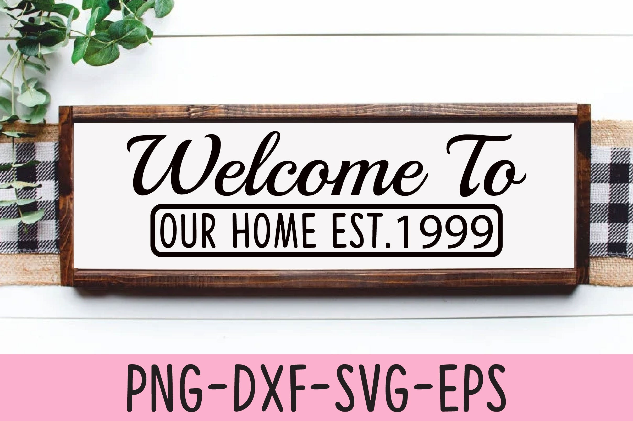 Welcome Sign SVG Bundle