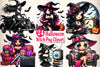 Halloween Witch Clipart Bundle 1