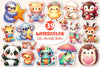 Cute Animals Clipart Bundle 7