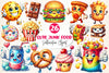 Cute Food Clipart Bundle