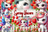 Unicorn Spring Clipart Bundle