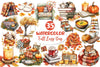 Fall Lazy Day Clipart Bundle 4