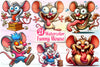 Mouse Funny Mouse Clipart Bundle