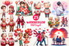 Old Couple Valentine's Day Clipart Bundle