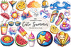 Abstracts Cute Summer Clipart Bundle