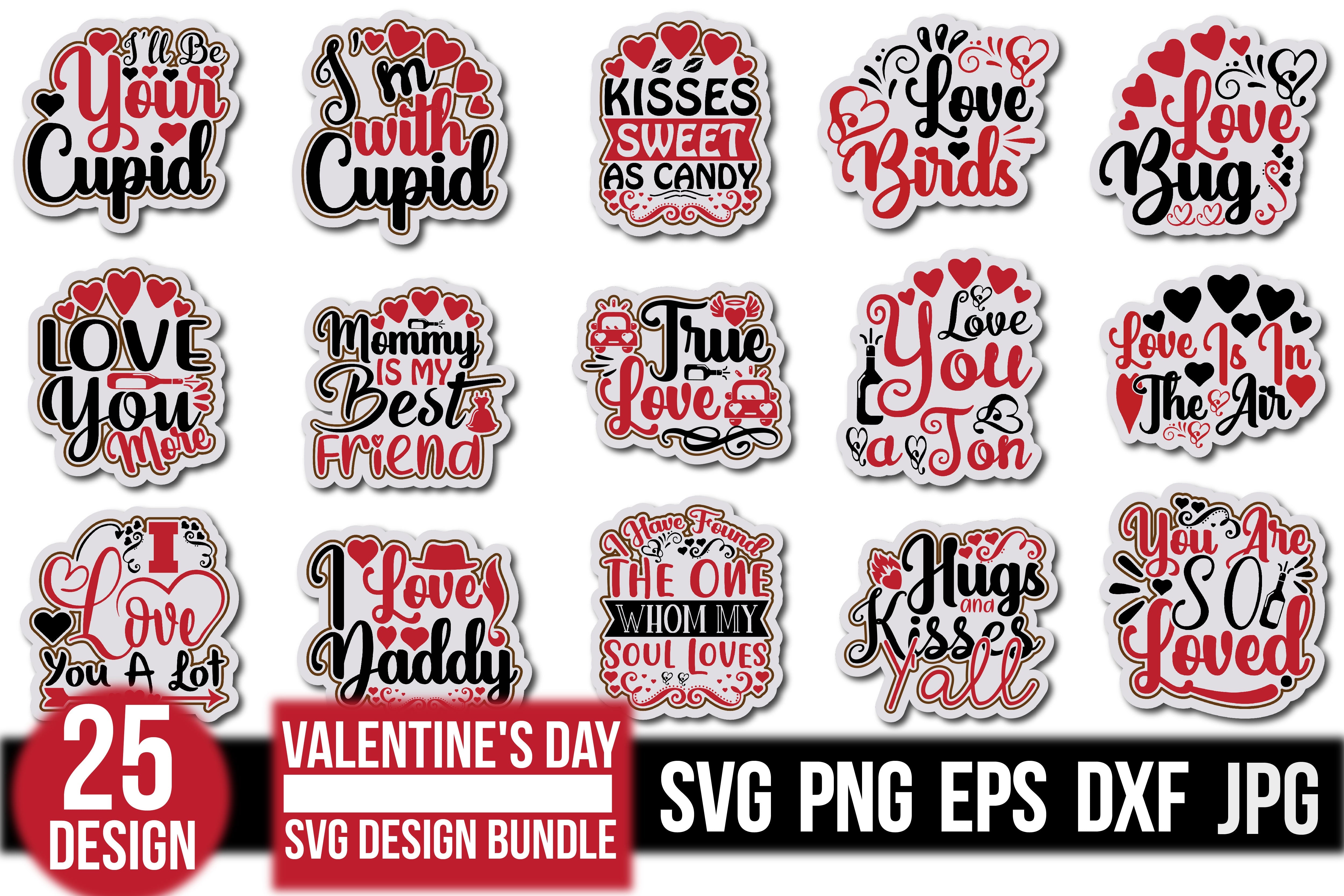 Valentine's Day SVG Bundle