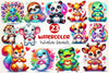 Valentine's Day Animals Clipart Bundle 3