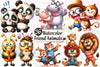 Funny Best Friend Animals Clipart Bundle