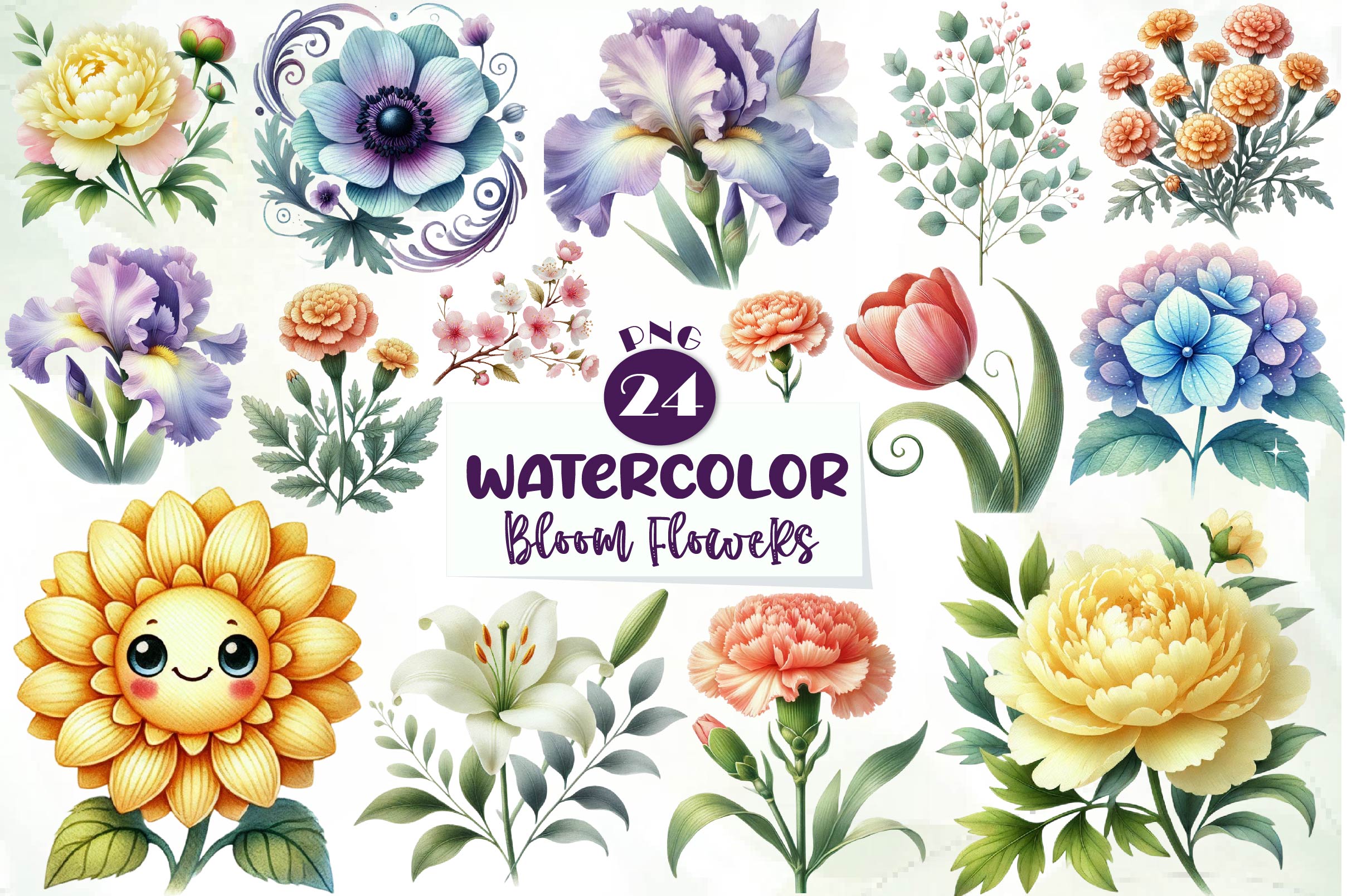Retro Easter Day Nurse Clipart Bundle