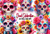 Day Of The Dead Celebration Clipart Bundle