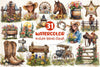 Western Spring Clipart Bundle 5