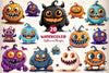 Halloween Monster Clipart Bundle