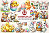 Easter Animals Clipart Bundle 2