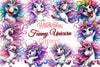 Funny Unicorn Clipart Bundle