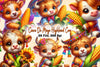 Cinco De Mayo Highland Cow Clipart Bundle