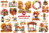 Autumn Clip Art Clipart Bundle