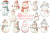 Snowman Clipart Bundle