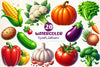 Vegetables Clipart Bundle