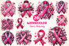 Breast Cancer Awareness Clipart Bundle 2