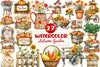 Autumn Garden Clipart Bundle 1